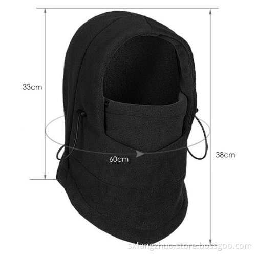 polyester warm microfiber polar fleece neck warmer balaclava